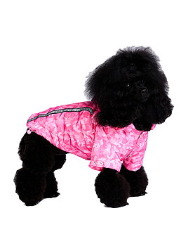 Urban Pup Pink Camouflage Print Rainstorm Regnjacka Rosa