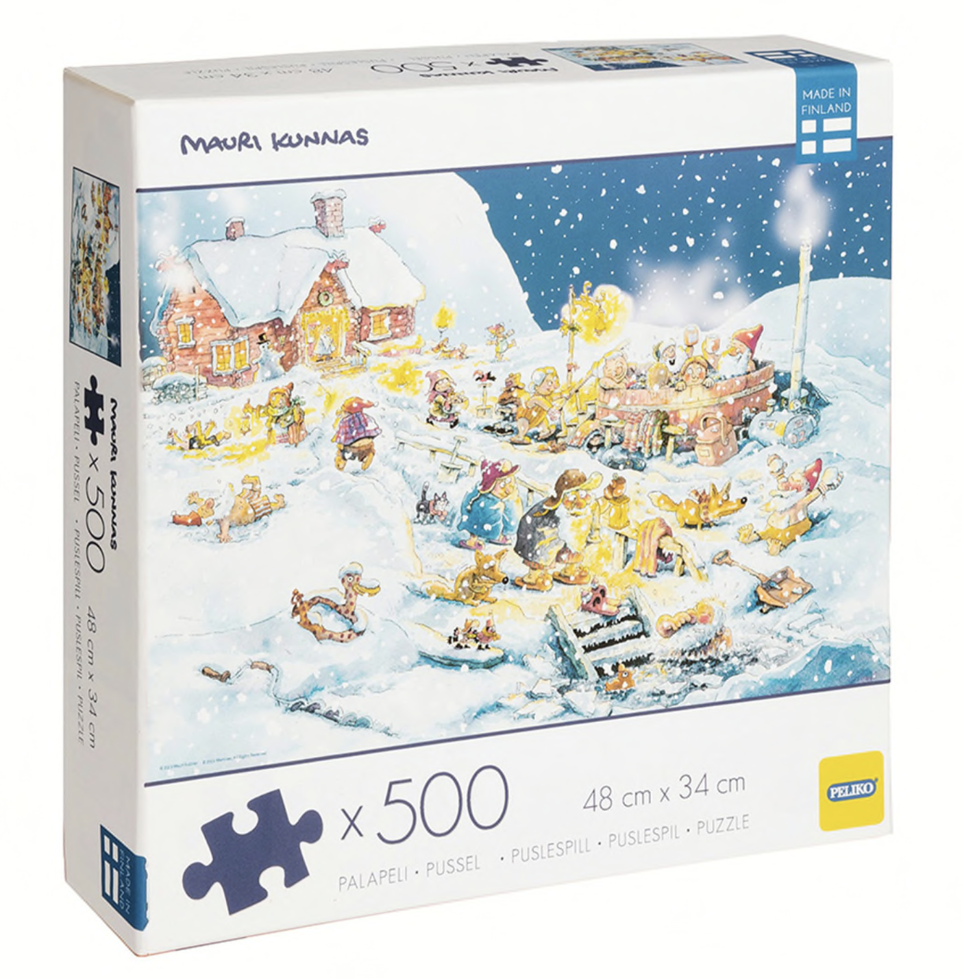 Mauri Kunnas Julpussel - 500 bitar