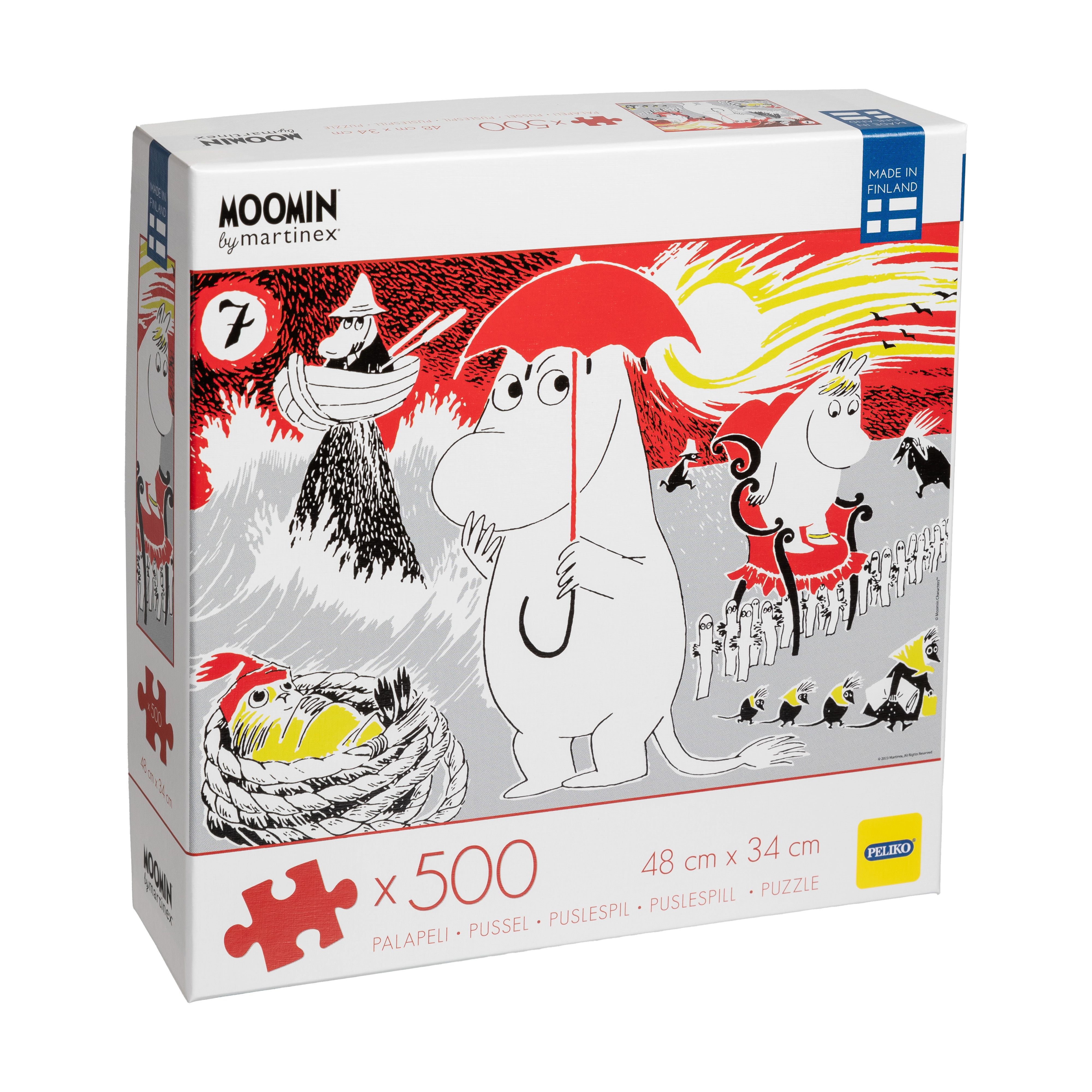 Mumin Pussel 500 Bitar - Comic Book Cover 7
