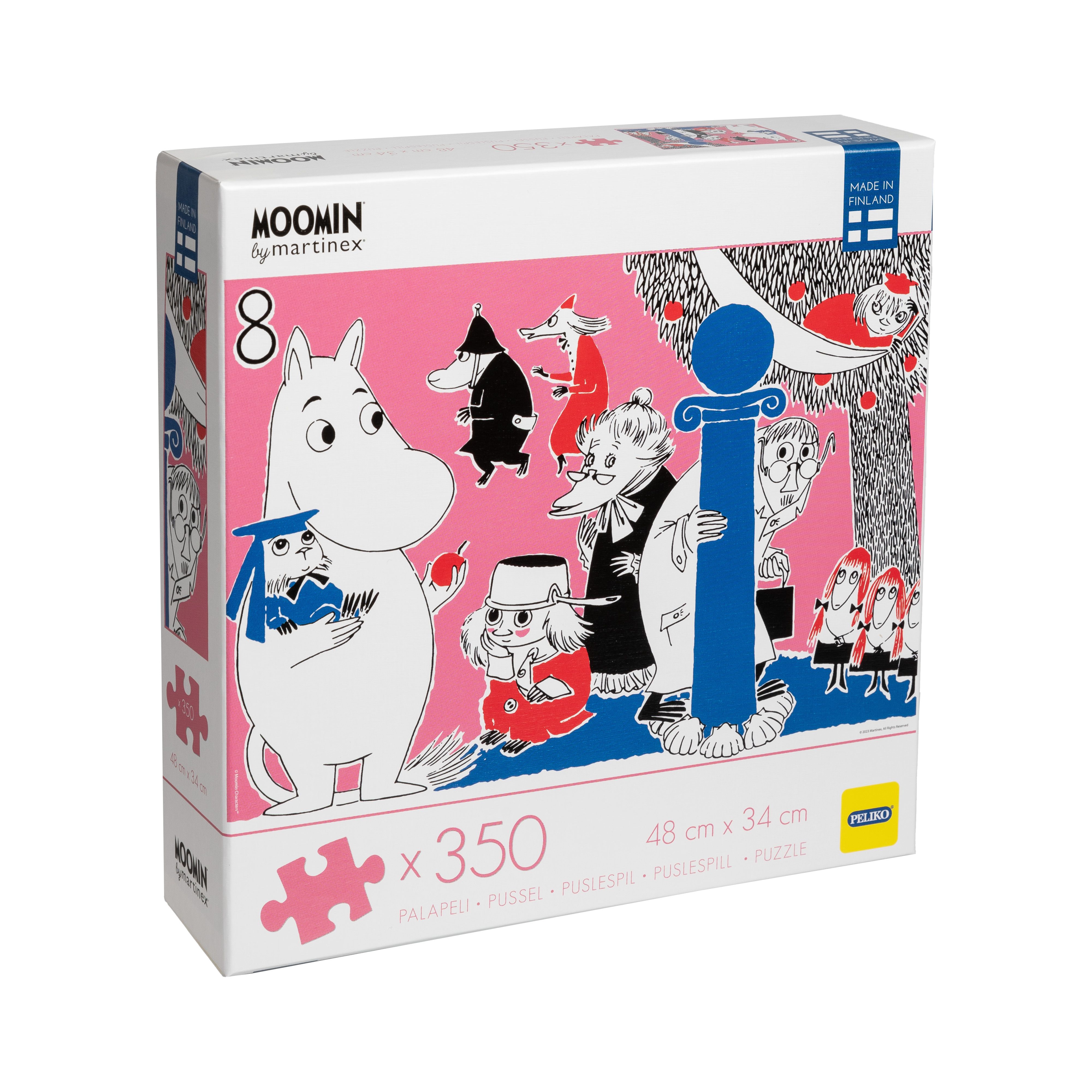 Moomin Puzzle 350 Pieces - Comic Book Cover 8
