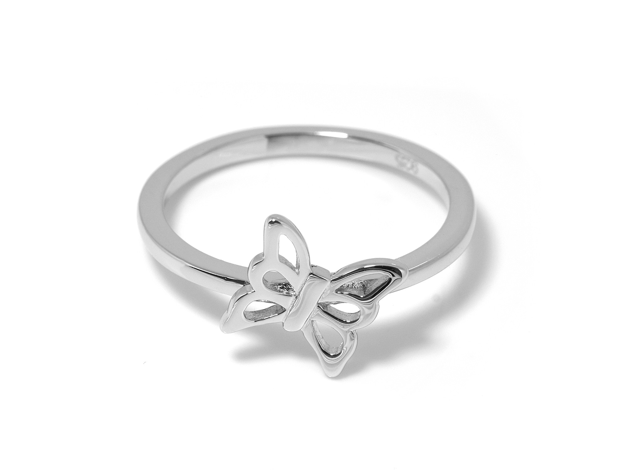 Fjäril Ring i Äkta 925 Silver storlek 7, Semester eller Sommar Accessoar, Djur Smycke - 2