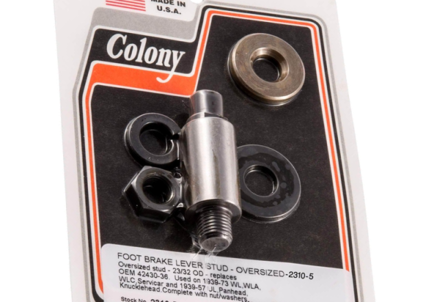Foot Brake Stud 37-57 Nitad Os 23/32 Od