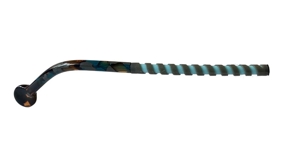 Eyelet Eyewear Active brun blå oval glasögonbåge till litet barn ROUE barnglasögon - ovala glasögon i brunt & blått till litet barn - endast-båge - skalm