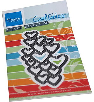 Marianne Design Die Art Texture -Hearts