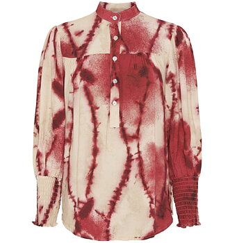 MARTA DU CHATEAU DAM BLUS MDCFRIDA 5884 - Red India