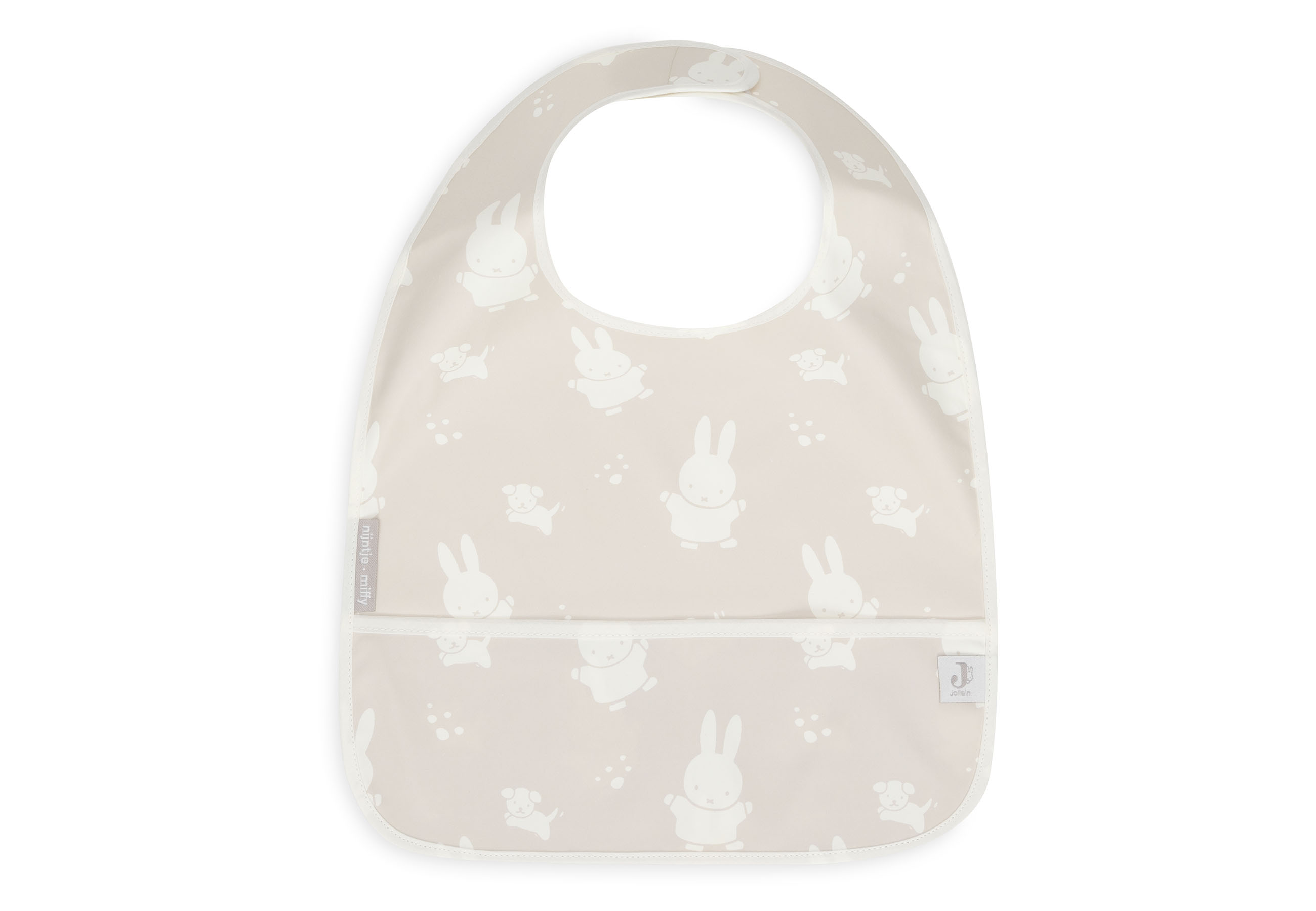 Jollein Haklapp Vattentät Miffy&Snuffy Nougat (2pack) - 3
