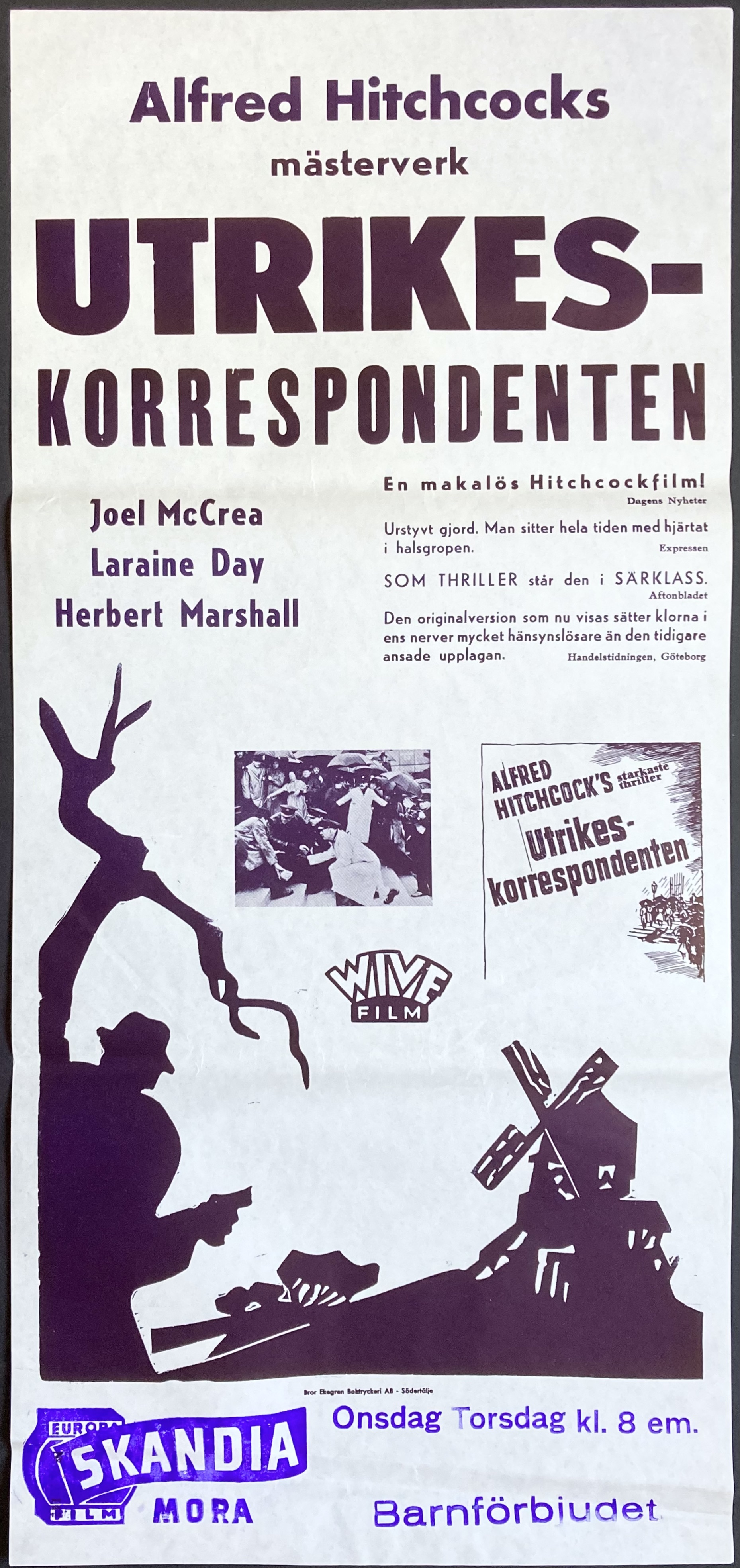 FOREIGN CORRESPODENT (1940)
