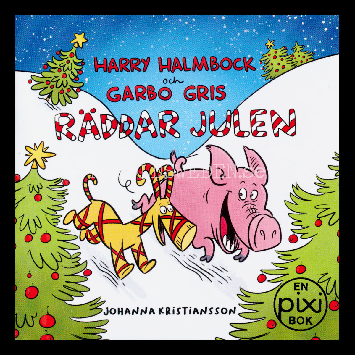 HARRY HALMBOCK och GARBO GRIS RÄDDAR JULEN pixiböcker - P41