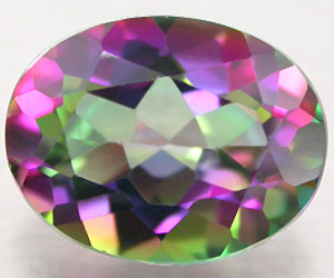 1.69 ct top luster oval cut natural mystic topaz gemstone - 2