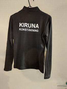 Tryckt rygg- och bröstlogga Kiruna
