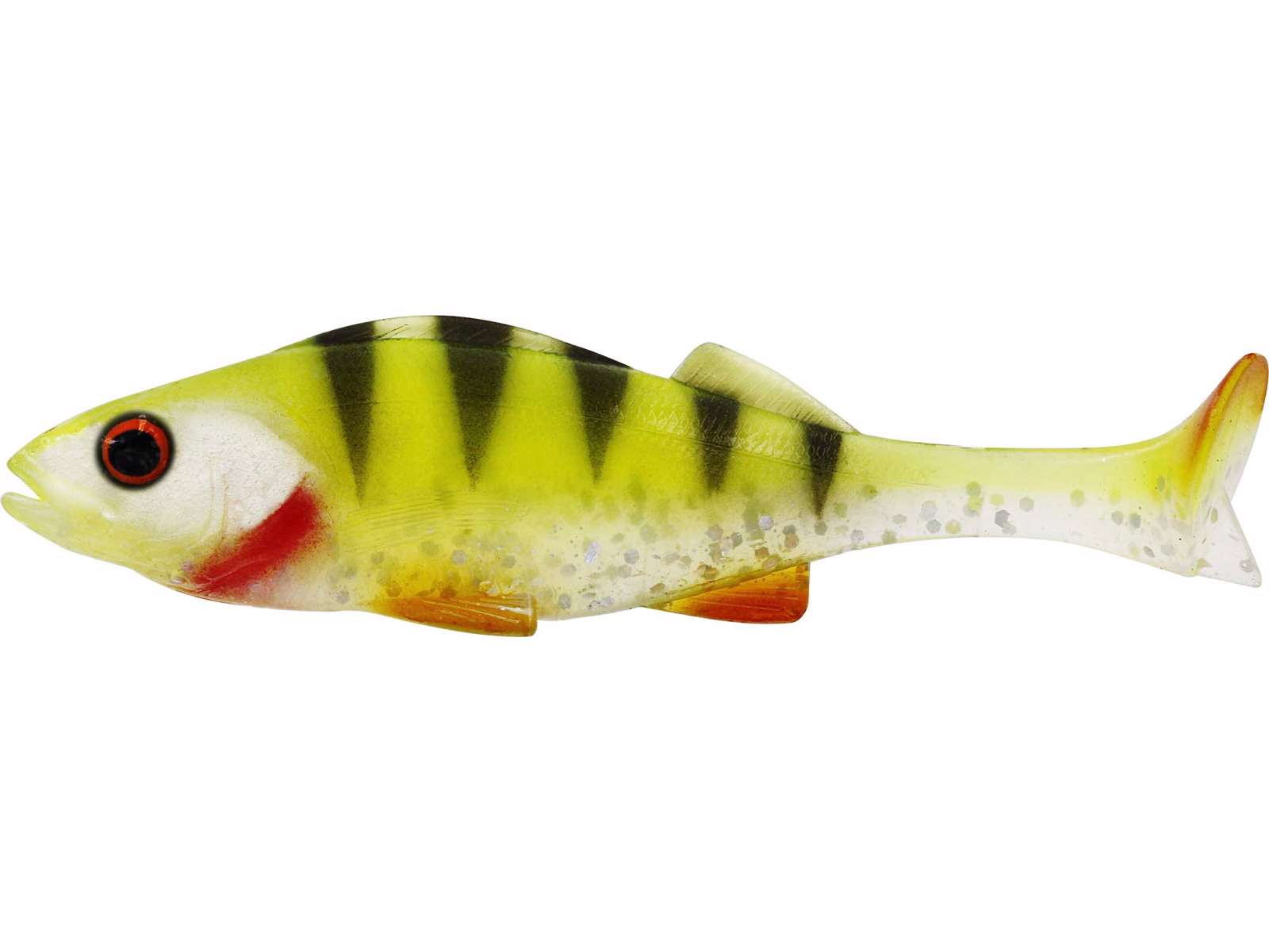 westin original perch 18cm är en ultrarealistisk gäddjigg på 18cm som är utformad exakt som en riktig abborre. yellow perch