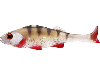westin original perch 18cm är en ultrarealistisk gäddjigg på 18cm som är utformad exakt som en riktig abborre. clear perch