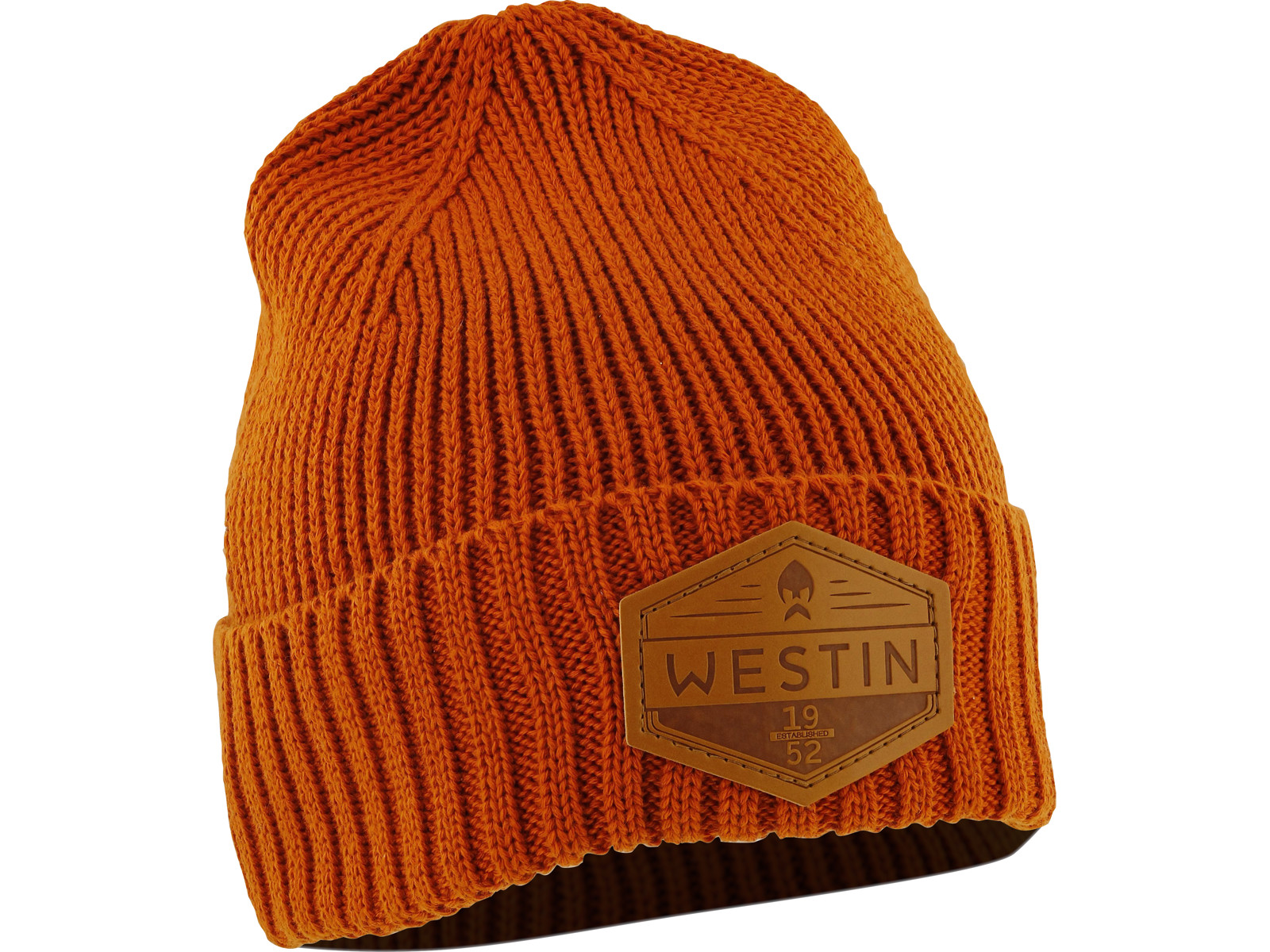 Snygg, varm och bekväm mössa från westin One size. Orange färg