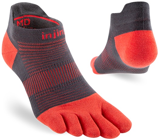 Injinji Run Lightweight No-Show Spice