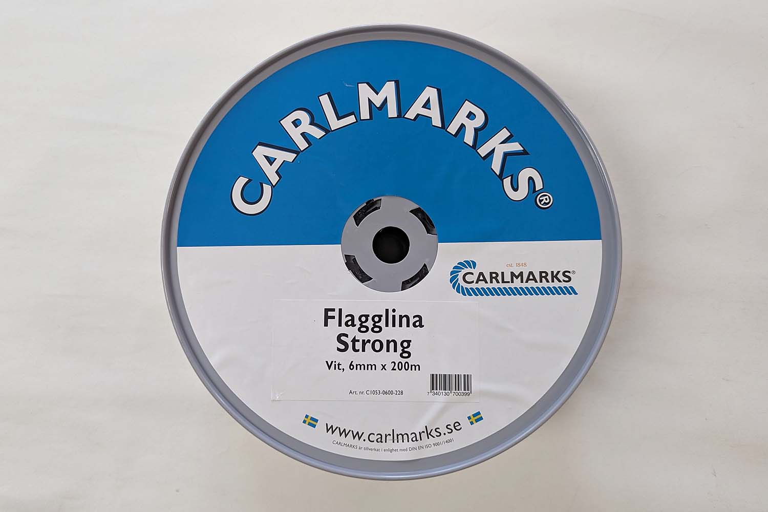 Carlmarks flagglina 6 mm - 200 m - 2