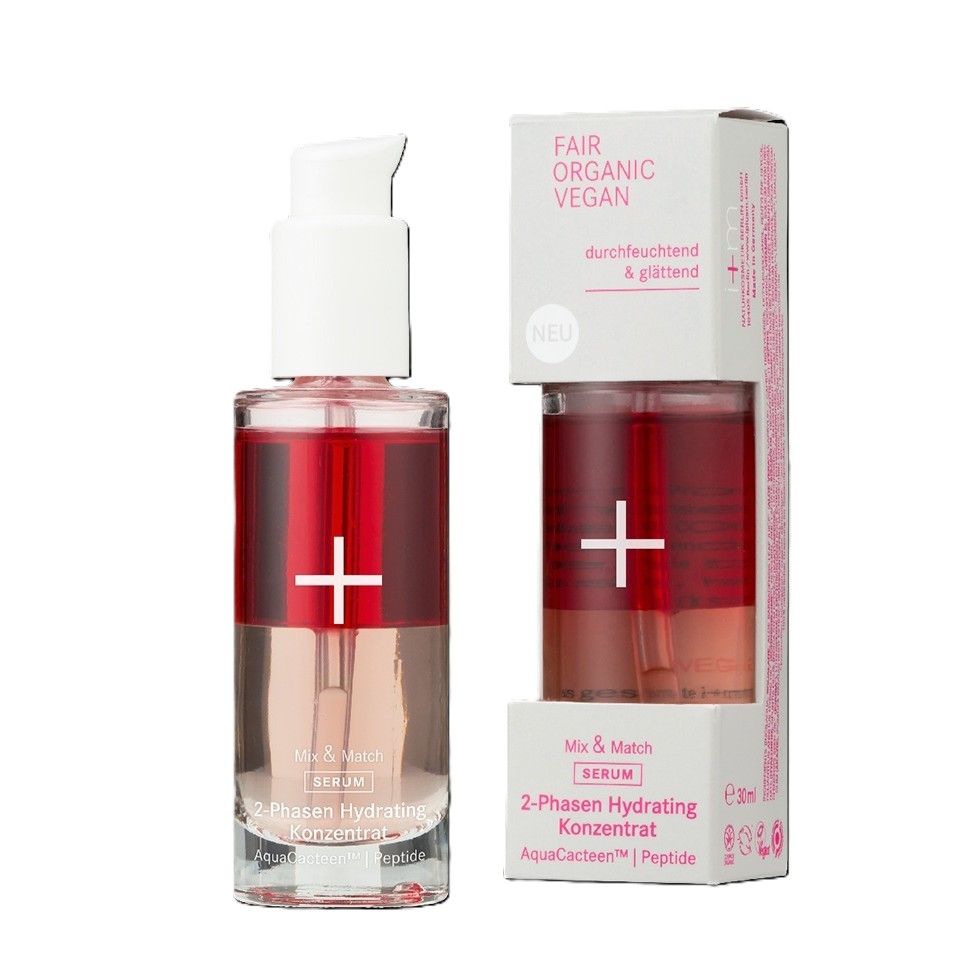 i+m Naturkosmetik 2-Phase Hydrating Concentrate – Olje-serum med squalane - 3