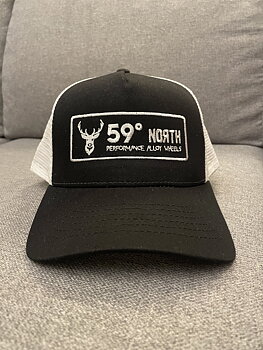 Fiftynine trucker cap white/black