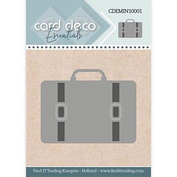 Card Deco Mini Dies -Suitcase