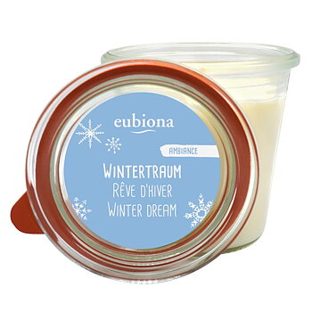 Eubiona Doftljus i glas Winter Dream med en vanilj blend doft