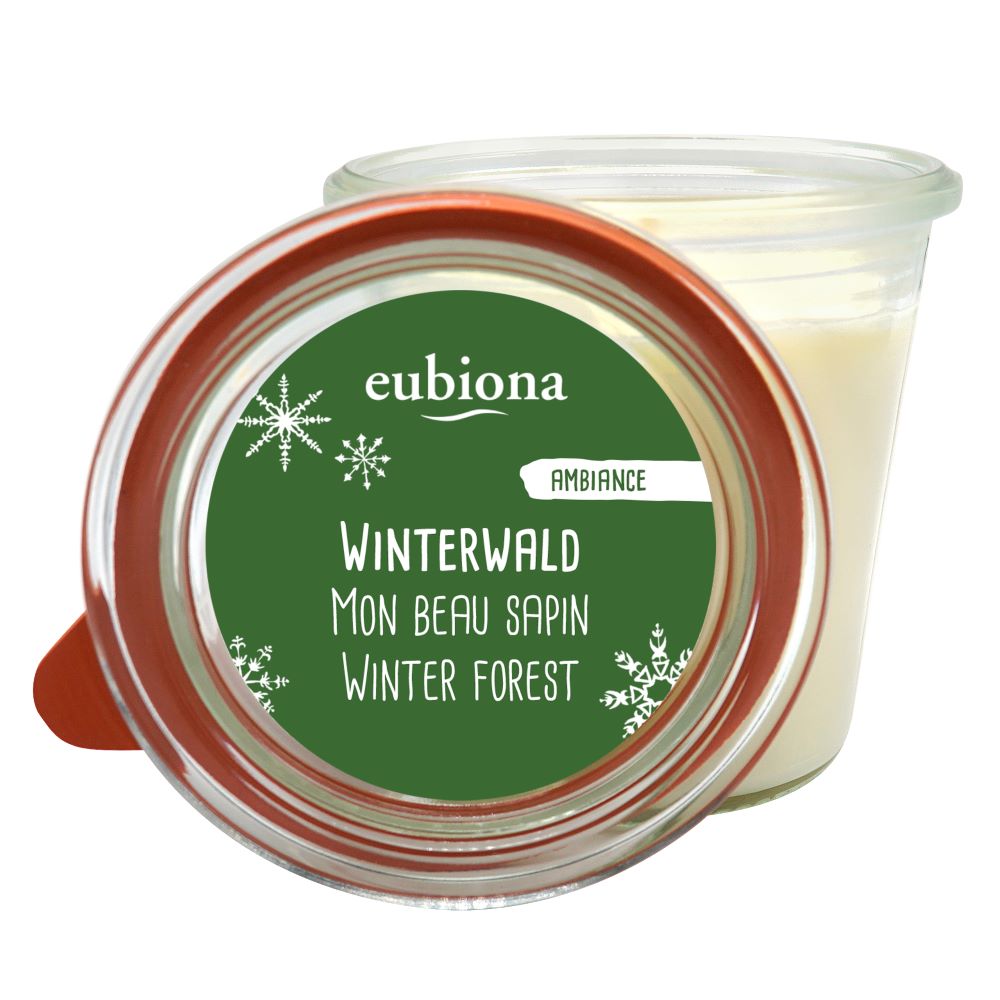 Eubiona Doftljus i glas - Winter Forest (gran, kanel, apelsin)