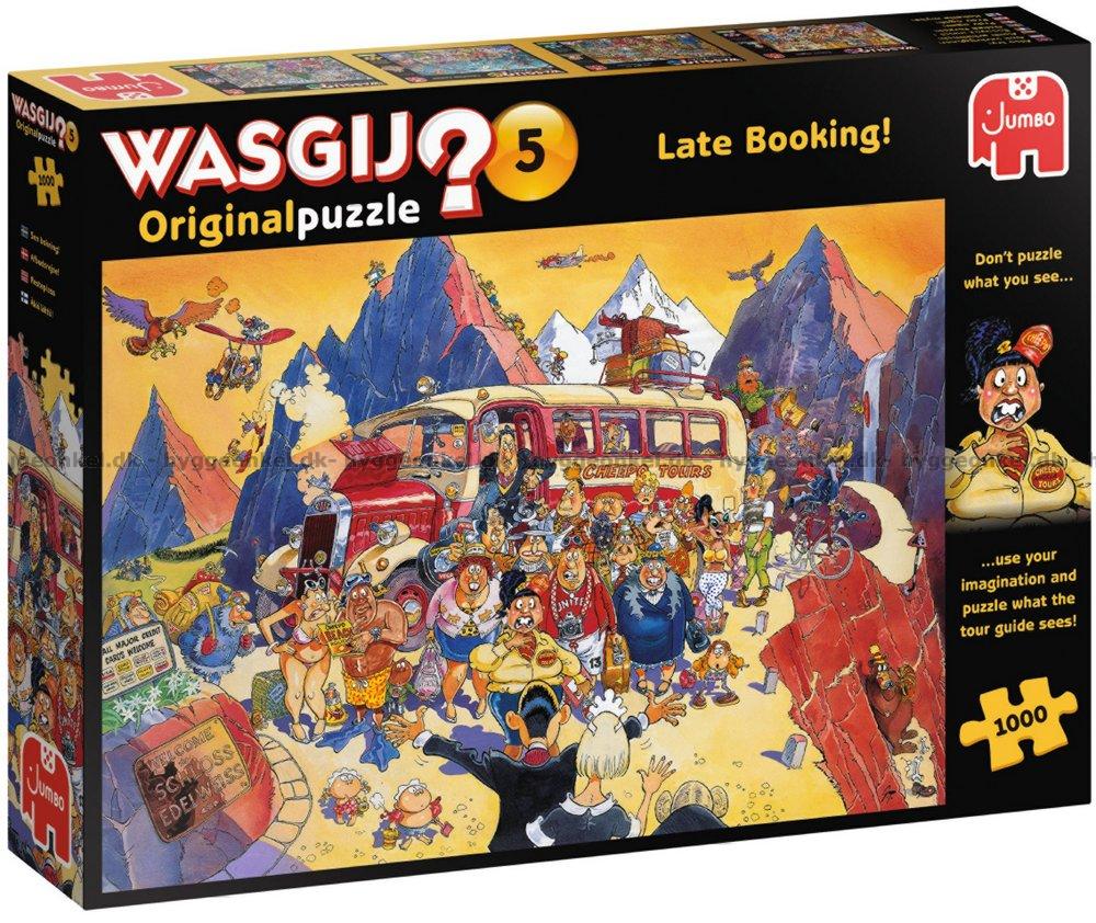 Wasgij Original #5 Late Booking! 1000 Bitar Jumbo - 2