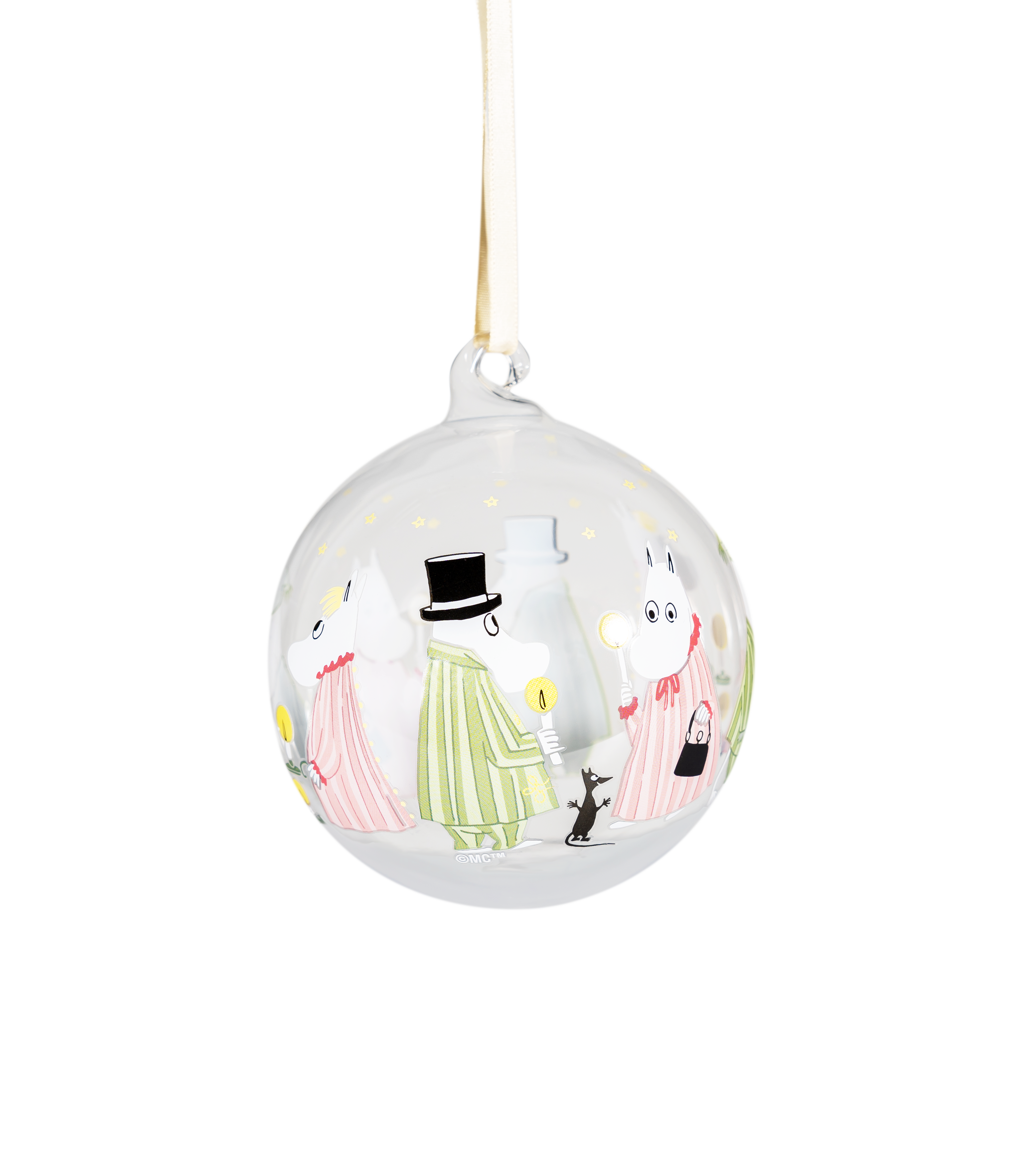 Mumin julgranskula PYJAMAS Ø 9CM