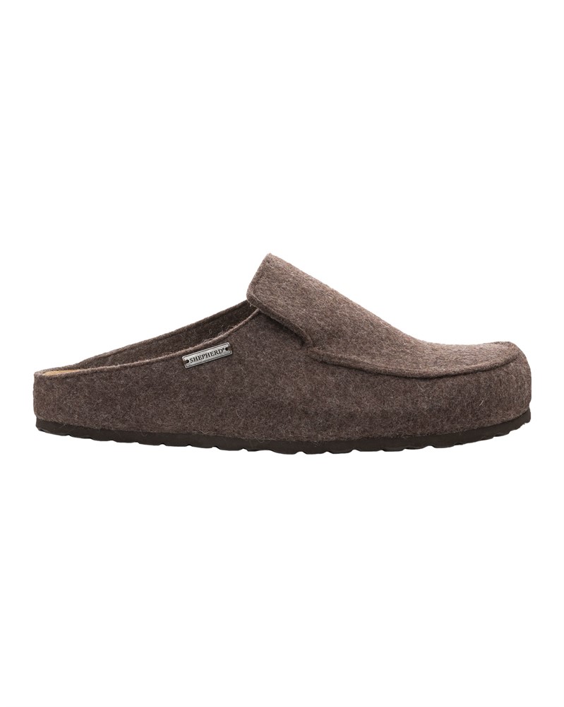 Wollslipper Pedro in Braun von Shepherd
