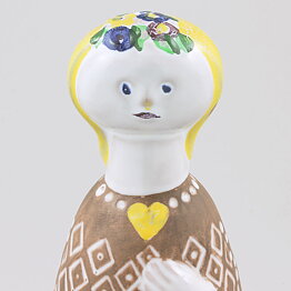 Mari Simmulson (1960s) Tall Woman Figurine 20 cm