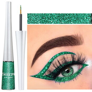 GLITTEREYELINER - emerald