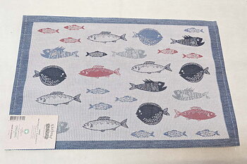 Fishes Placemat 35x48 cm