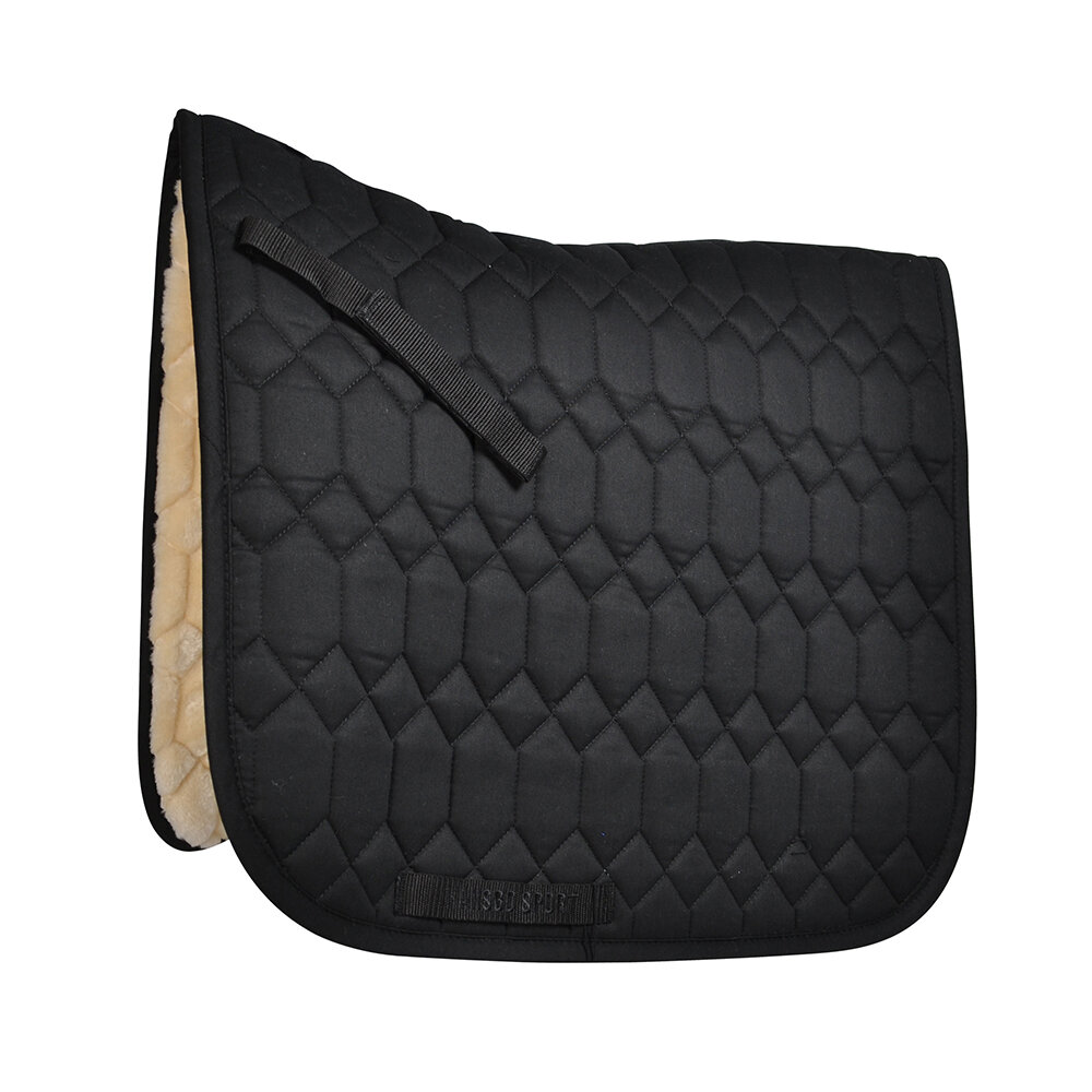 Hansbo Sport Schabrak SHEEPLIKE Dressyr - Svart