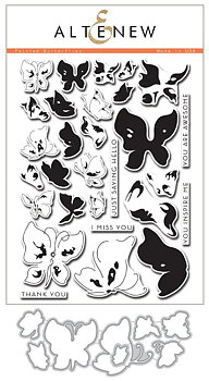 ALTENEW -  PAINTED BUTTERFLIES   Stamp and Die