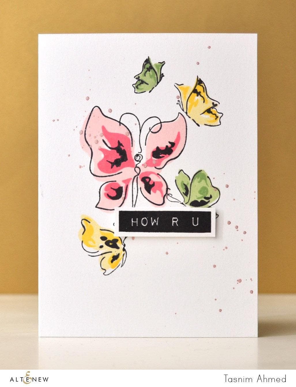 ALTENEW -PAINTED BUTTERFLIES Stamp and Die - 3