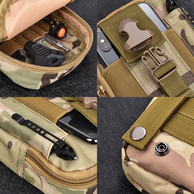 Outdoor Multifunctional tactical fanny pack Utomhus multifunktionellt taktiskt fannypack - 3