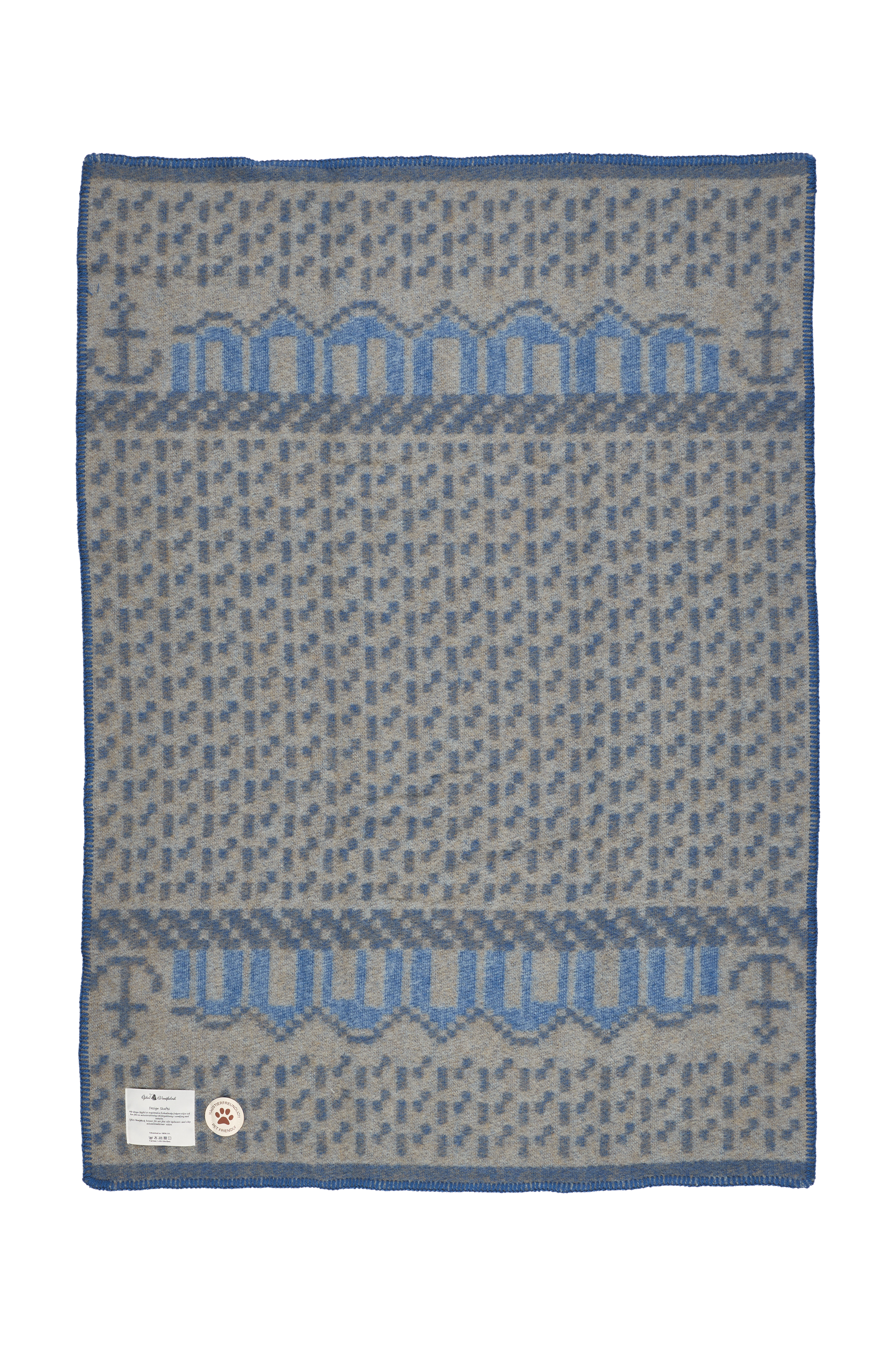 SKAFTÖ MARIN, WOOL BLANKET, 90 x 130 cm - 3
