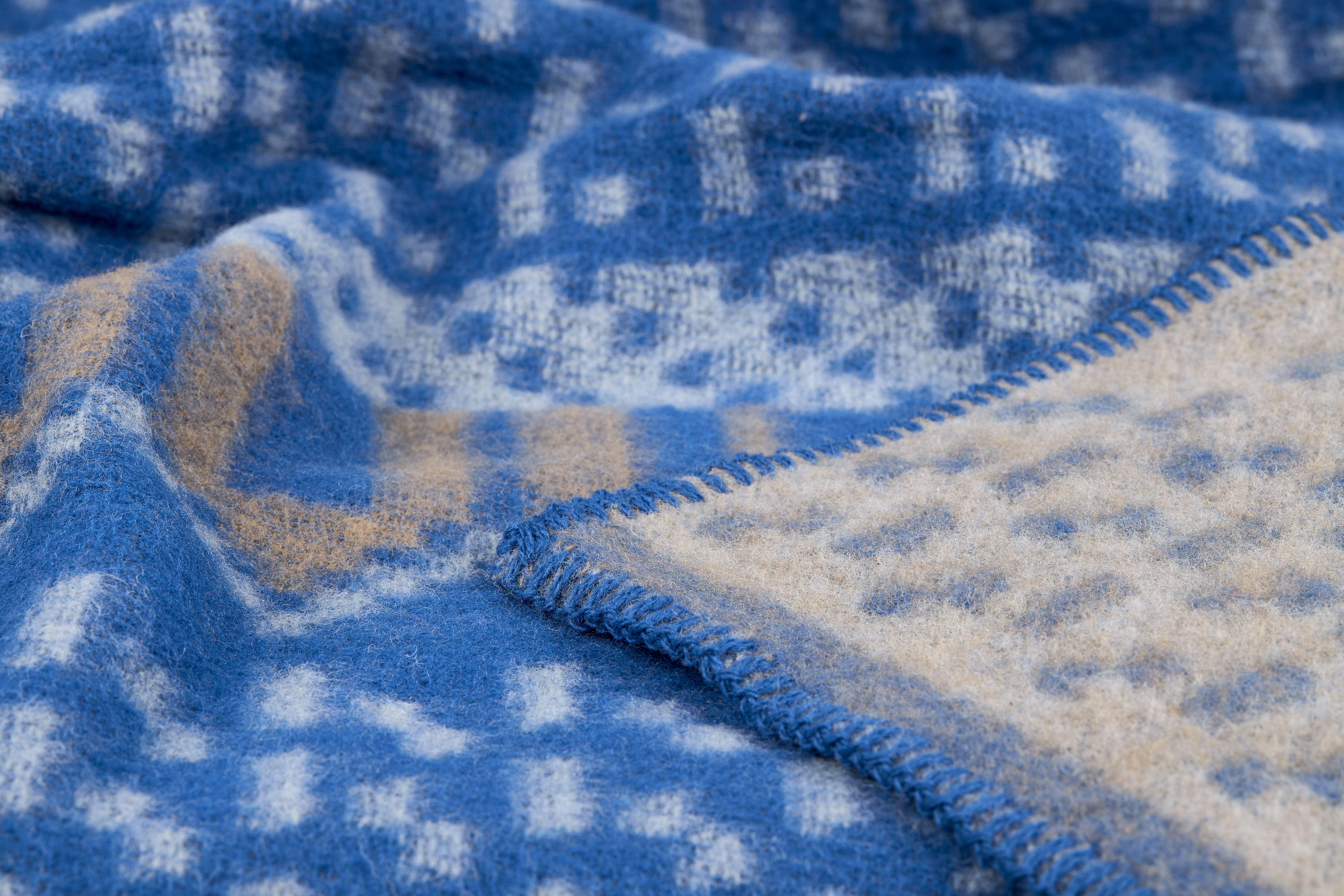 SKAFTÖ MARIN, WOOL BLANKET, 90 x 130 cm - 4