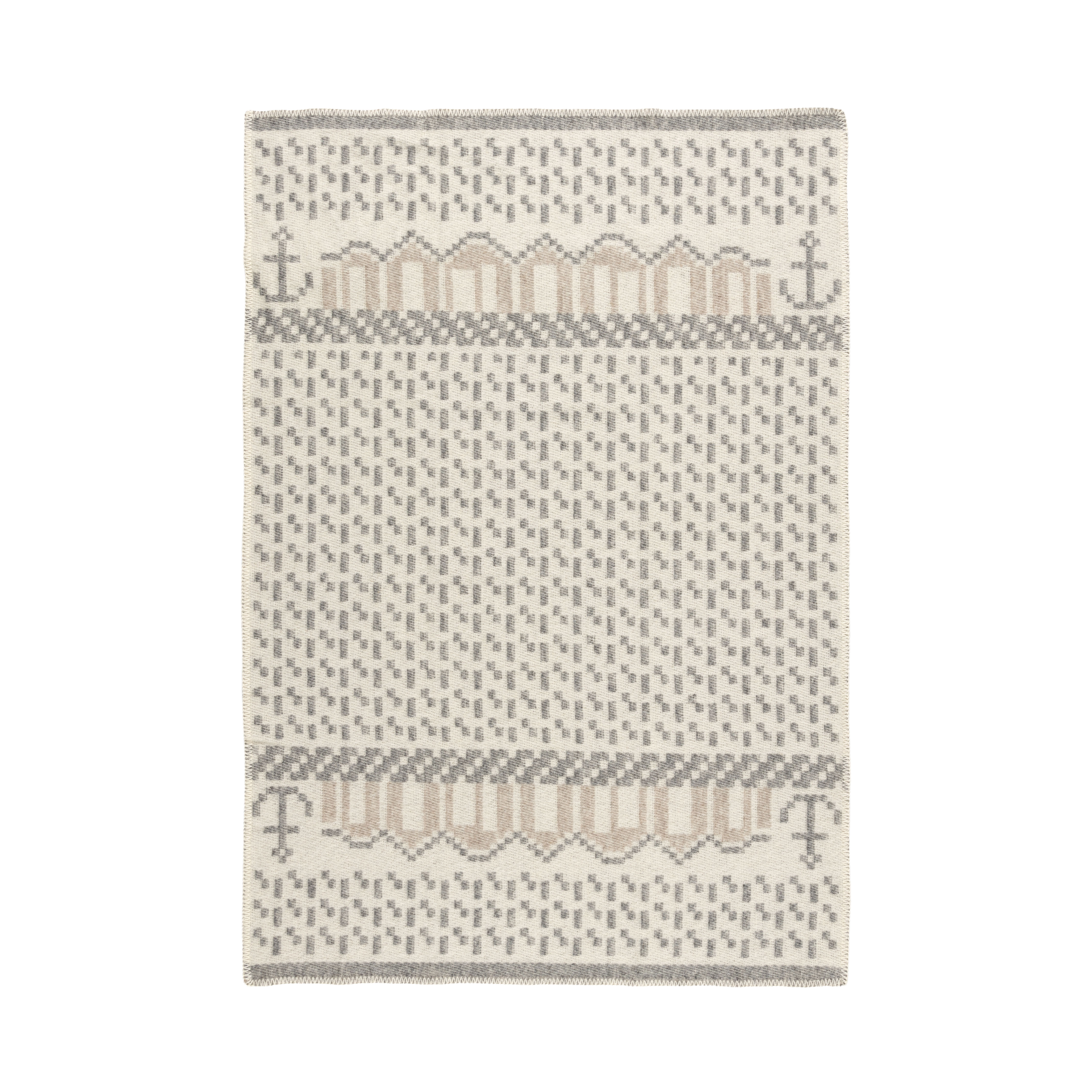 SKAFTÖ SNÖ, WOOL BLANKET, 90 x 130 cm - 2