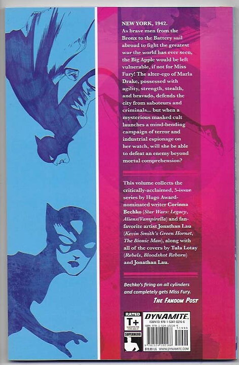 Miss Fury: The Minor Key TP NM-