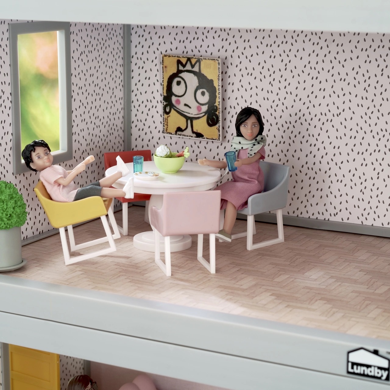 Lundby Dockhusmöbler Matgrupp