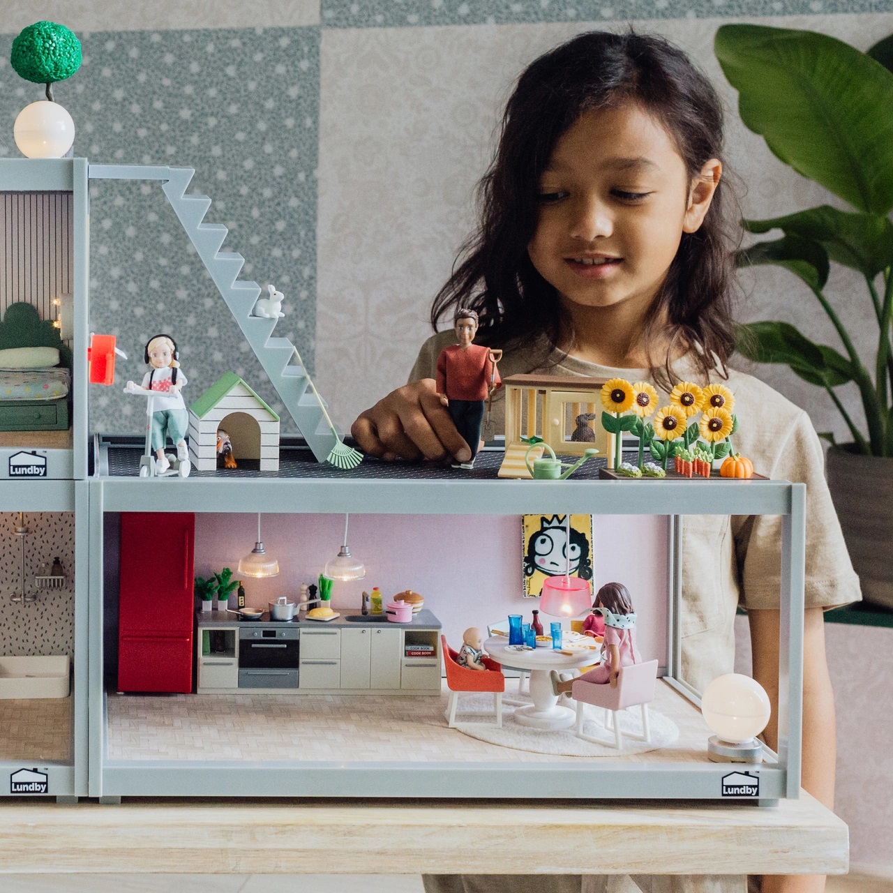 Lundby Dockhusmöbler Matgrupp - 4