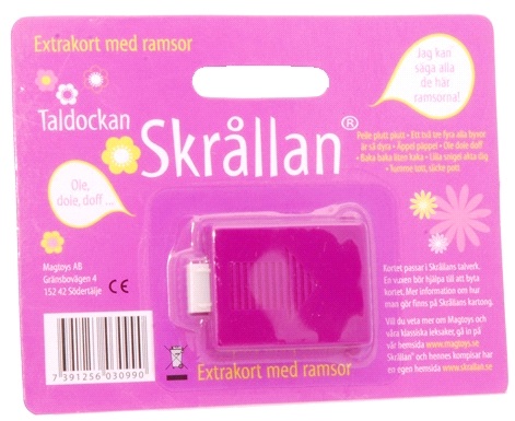 Skrållans Kort Med 7 Ramsor