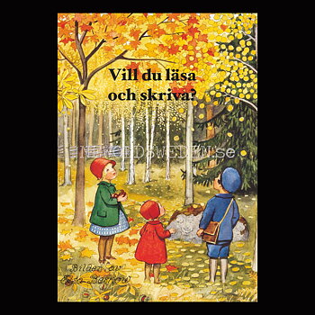 Vill du läsa och skriva? Elsa Beskow - L10