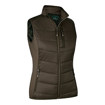 Deerhunter Lady Heat Padded Waistcoat Wood