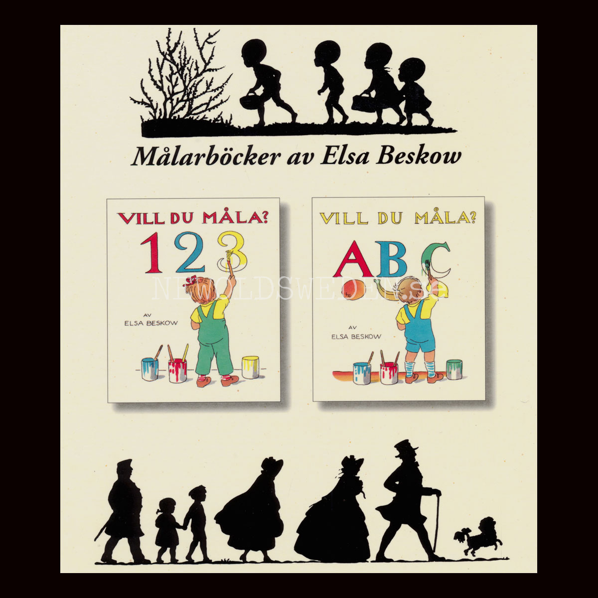VILL DU MÅLA? 1 2 3 - ELSA BESKOW - S11 - 3