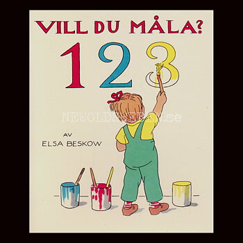 VILL DU MÅLA? 1 2 3 - ELSA BESKOW - S11