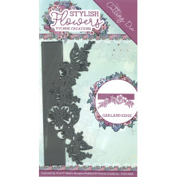 YVONNE DESIGN DIE -Blomster kant