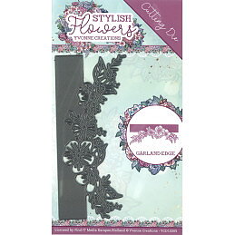 YVONNE DESIGN DIE -Blomster kant