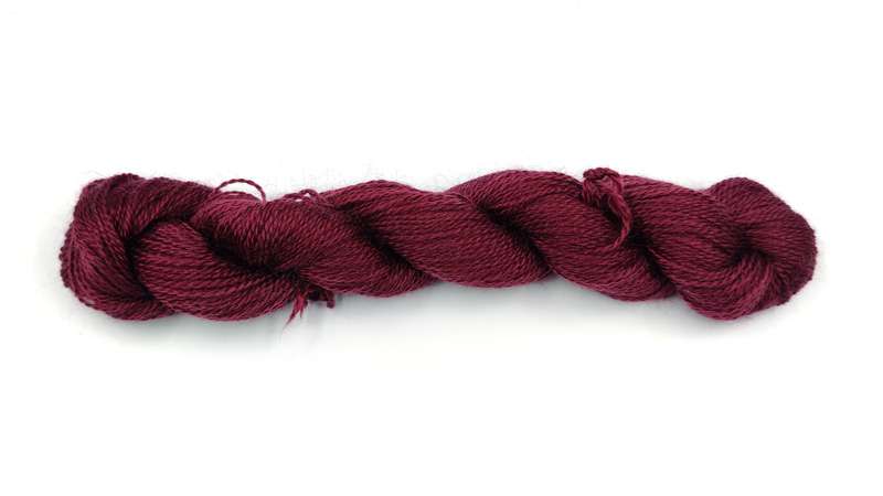 2 Stranded Kid Mohair,  2016 Mahogny