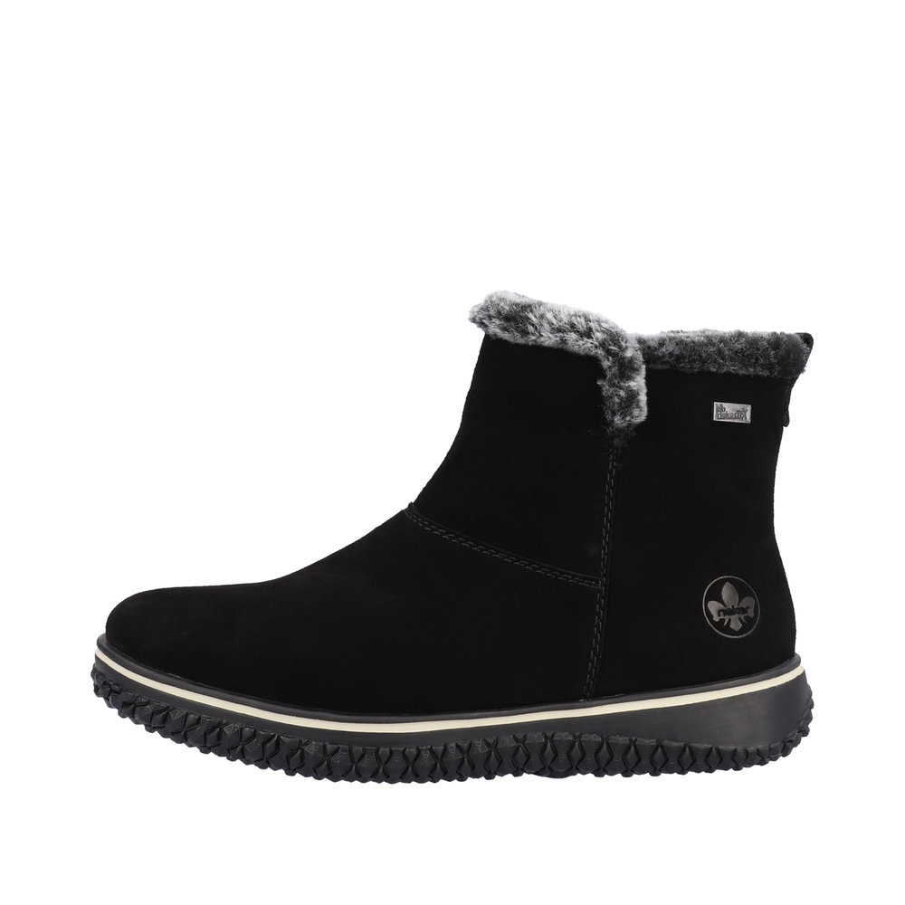 Rieker Damboots Varmfodrad Svart - 5