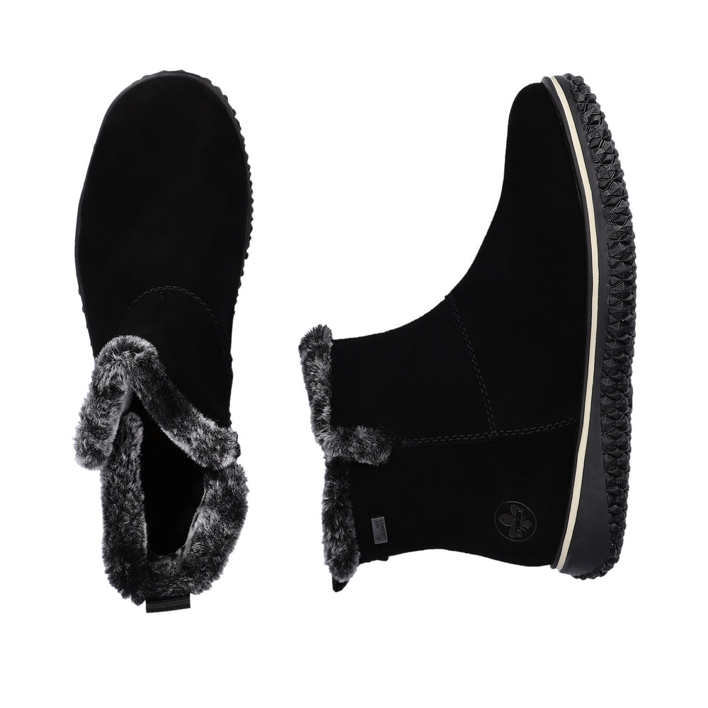 Rieker Damboots Varmfodrad Svart - 8